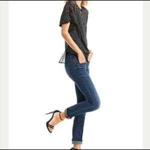 CAbi Swiss Dot Blouse